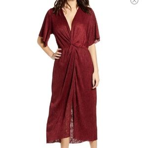 All In Favor Dolman Midi Dress - Worn Once